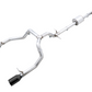 AWE Tuning 4th Gen GM 1500 5.3L 0FG Cat-Back Dual Side Exit (Flat Bumper) - Diamond Tips