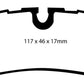 EBC 05-10 Land Rover LR3 4.4 Yellowstuff Rear Brake Pads