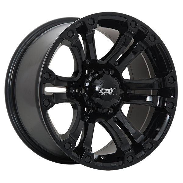 DAI Wheels CRUSHER Gloss BlackDW9518005 | Size: 18x9.0 | Bolt Pattern: 6x139.7 | Offset: 20 | Center Bore: 108.1