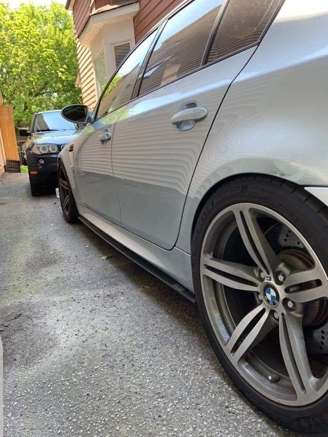 2004-2009 BMW E60 M5 Side Splitters | Too Fast Autoparts | Order Online