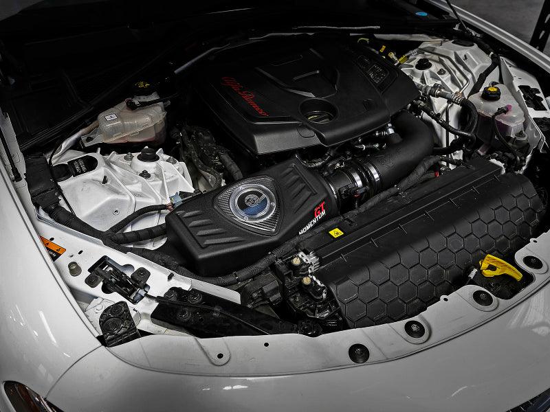 aFe Momentum GT Pro 5R Cold Air Intake System 2017 Alfa Romeo Giulia I4 2.0L (t) | Too Fast Autoparts | Order Online