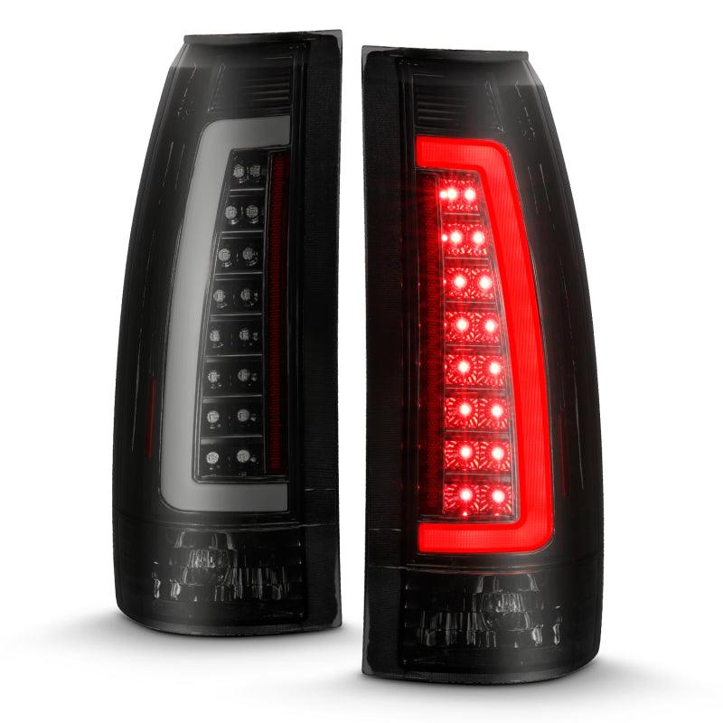 ANZO 1999-2000 Cadillac Escalade LED Taillights Black Housing Smoke Lens Pair | Too Fast Autoparts | Order Online | Canada & USA Shipping