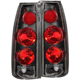 ANZO 1999-2000 Cadillac Escalade Taillights Black 3D Style | Too Fast Autoparts | Order Online | Canada & USA Shipping
