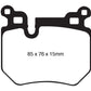 EBC 08-10 BMW 135 3.0 Twin Turbo Redstuff Rear Brake Pads