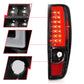 ANZO 2004-2012 Chevrolet Colorado/ GMC Canyon LED Tail Lights w/ Light Bar Black Housing | Too Fast Autoparts | Order Online | Canada & USA Shipping