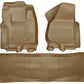 Husky Liners 2012.5 Ford SD Crew Cab WeatherBeater Combo Tan Floor Liners (w/o Manual Trans Case)