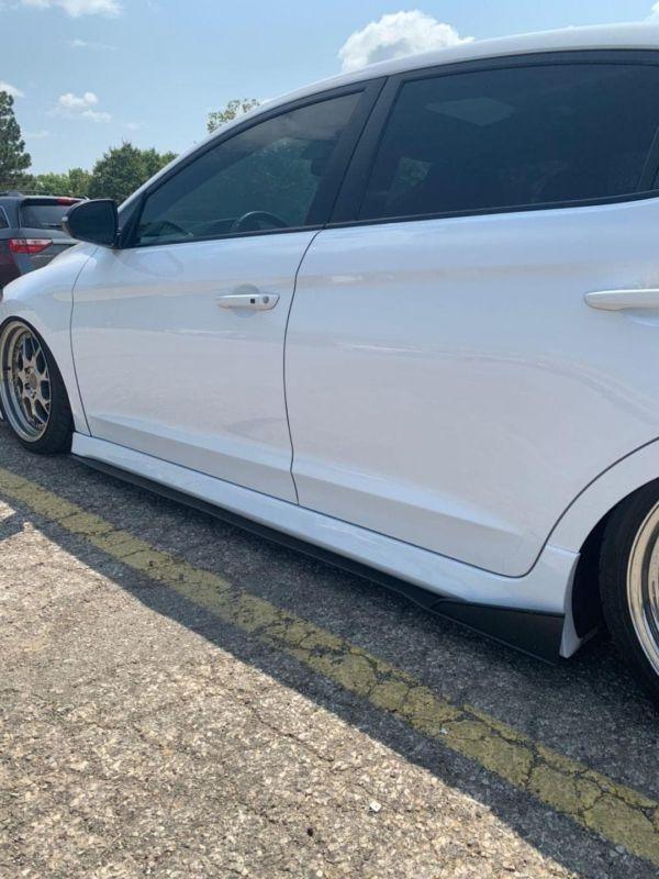 2017+ Hyundai elantra sedan Side Splitters  Too Fast Autoparts