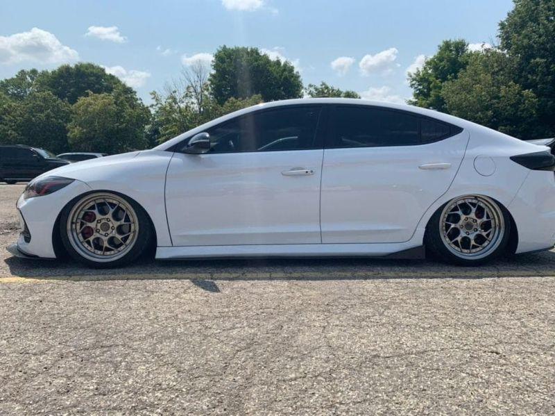 2017+ Hyundai elantra sedan Side Splitters  Too Fast Autoparts