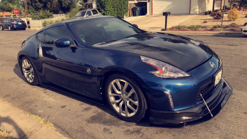 2009-2012 nissan 370z seibon sr lip" Front Splitter"  Too Fast Autoparts
