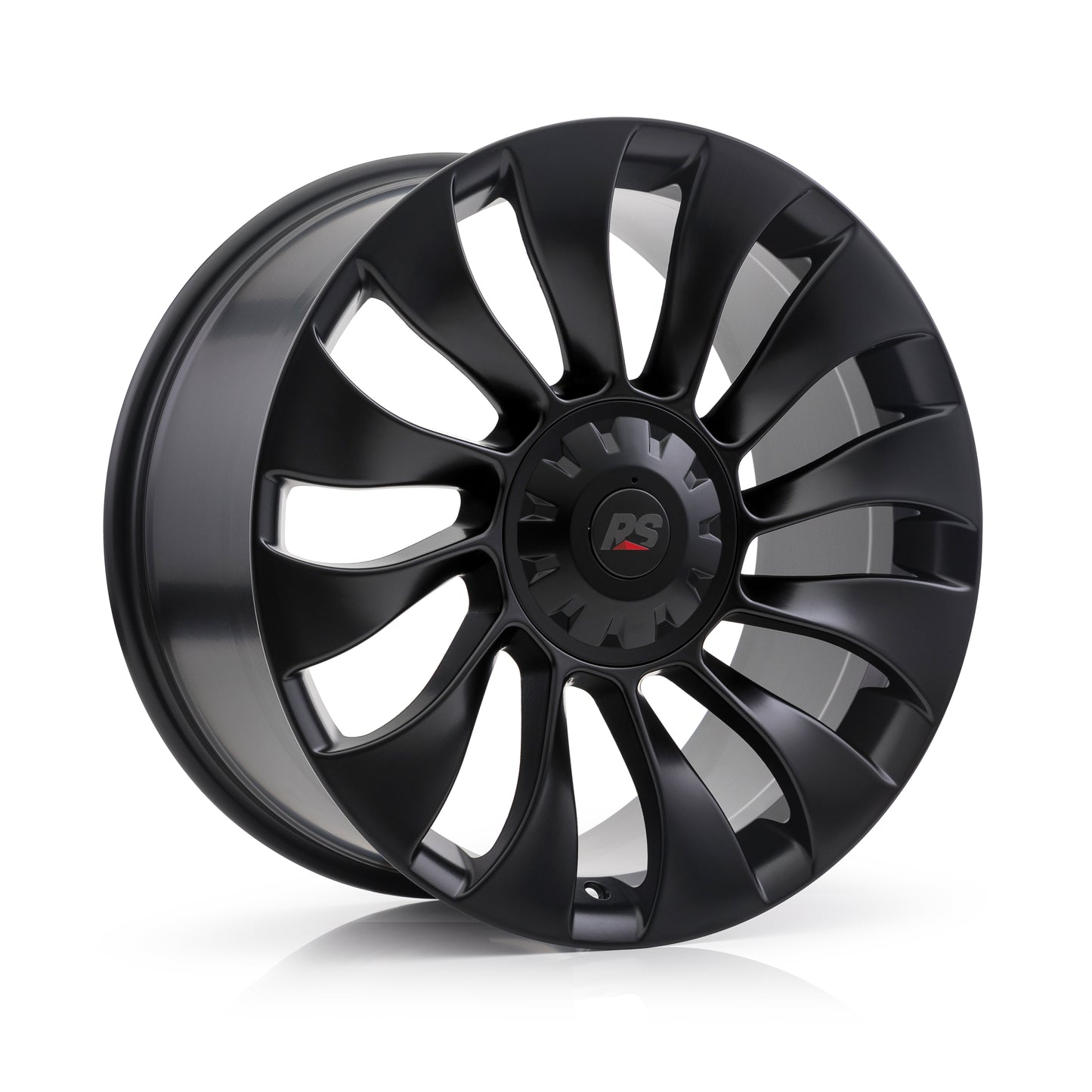 RS Satin Black 19x8.5 5x114.3 Wheels - TS03-1985B
