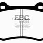 EBC 96-00 Lotus Esprit Turbo 2.0 Turbo GT3 Redstuff Front Brake Pads
