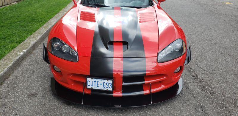 2003-2010 dodge viper Front Splitter | Too Fast Autoparts | Order Online