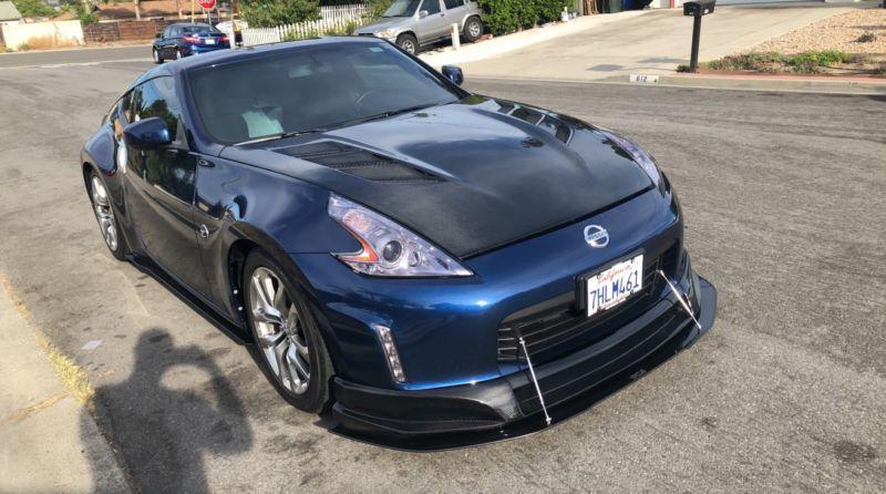 2009-2012 nissan 370z seibon sr lip" Front Splitter"  Too Fast Autoparts