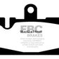 EBC 01-06 Lexus LS430 4.3 Redstuff Rear Brake Pads
