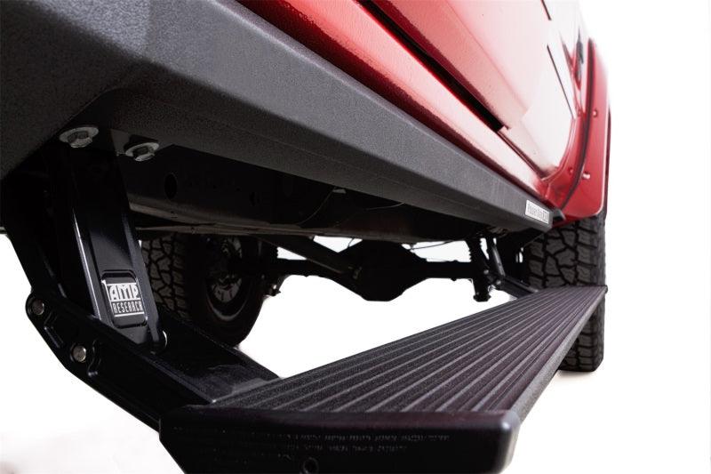 AMP Research 2014-2017 Chevrolet Silverado 1500 Crew Cab PowerStep XL - Black | Too Fast Autoparts | Order Online