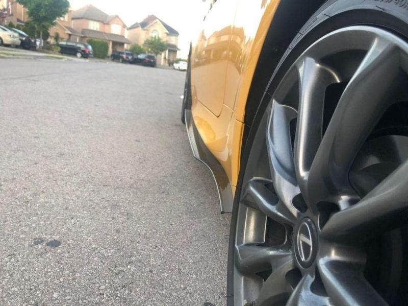 2016+ lexus RC (rc300/rc350) fsport and non fsport Side Splitters  Too Fast Autoparts