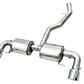 AWE Tuning 19-23 BMW 330i / 21-23 BMW 430i Base G2X Touring Axle-Back Exhaust - Chrome Silver