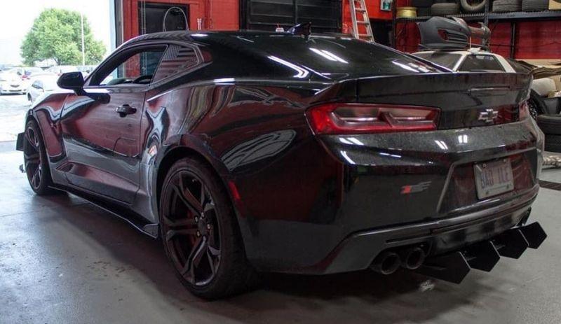 2016-2018 chevrolet camaro Side Splitters  Too Fast Autoparts