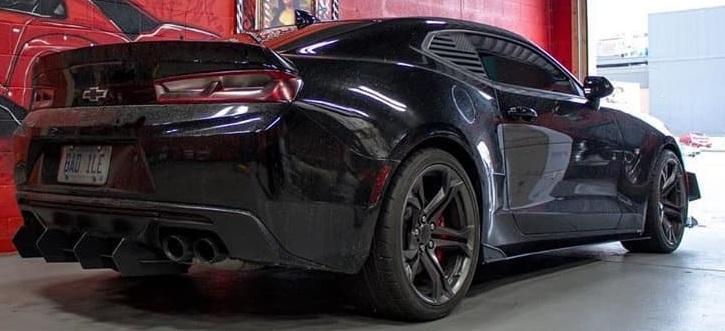 2016-2018 chevrolet camaro Side Splitters  Too Fast Autoparts