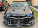 2016-2018 Chevrolet camaro zl1 1le Front Splitter  Too Fast Autoparts