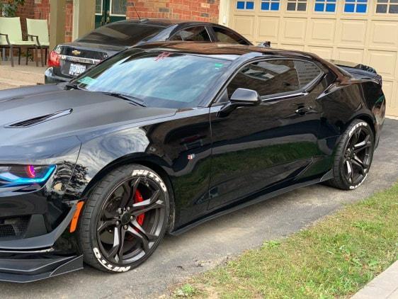 2016-2018 chevrolet camaro Side Splitters  Too Fast Autoparts