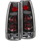 ANZO 1999-2000 Cadillac Escalade Taillights Black - New Gen | Too Fast Autoparts | Order Online | Canada & USA Shipping