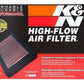 K&N 18-19 BMW M5 V8 4.4L F/I Turbo Replacement Air Filter (Two Per Box)