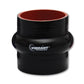 Vibrant 4 Ply Reinforced Silicone Hump Hose Connector - 5in I.D. x 3in long (BLACK)