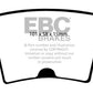 EBC 05-10 Chrysler 300C 5.7 Redstuff Rear Brake Pads