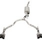Corsa 2021-2025 Suburban / Yukon XL 5.3L 4WD Dual Rear 3in - 2.75in Sport Cat-Back DW 4in BlackTips