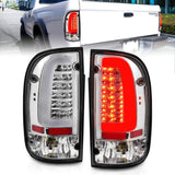 ANZO 1995-2004 Toyota Tacoma LED Taillights Chrome Housing Clear Lens (Pair) | Too Fast Autoparts | Order Online | Canada & USA Shipping
