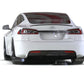 Rally Armor 21-26 Tesla Model S/ S Plaid Black UR Mud Flap w/Metallic Black Logo