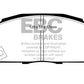 EBC 92-94 Acura Integra 1.7 Vtec Yellowstuff Front Brake Pads