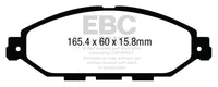 EBC 12-13 Infiniti JX35 3.5 Ultimax2 Front Brake Pads