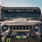 DV8 Offroad 07-18 Jeep Wrangler JK Metal Heat Dispersion Hood - Primer Black