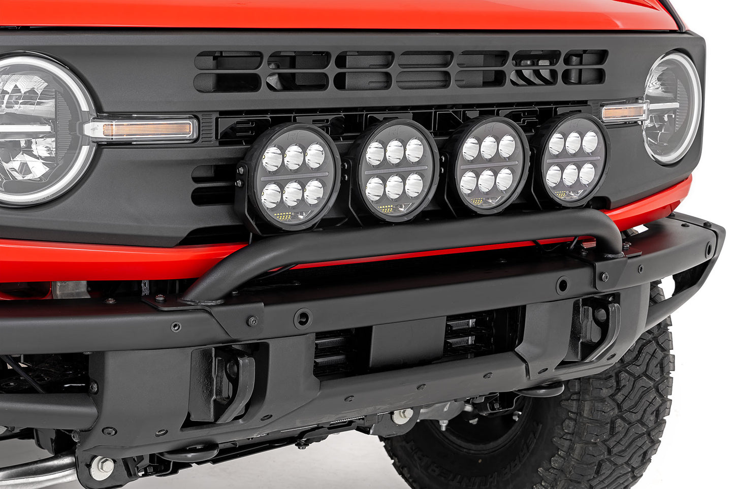 Black Series LED Light Pair | Amber DRL | 6.5 Inch | Round