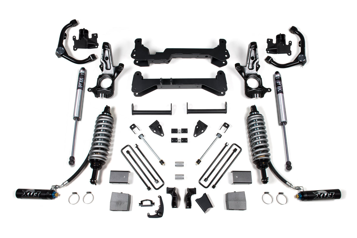 7 Inch Lift Kit | FOX 2.5 Coil-Over Conversion | Chevy Silverado or GMC Sierra 2500HD (01-10) 2WD