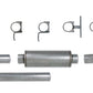 Diamond Eye KIT 4in Catback Single AL: 94-97 FORD 7.3L F250/F350 PWRSTROKE