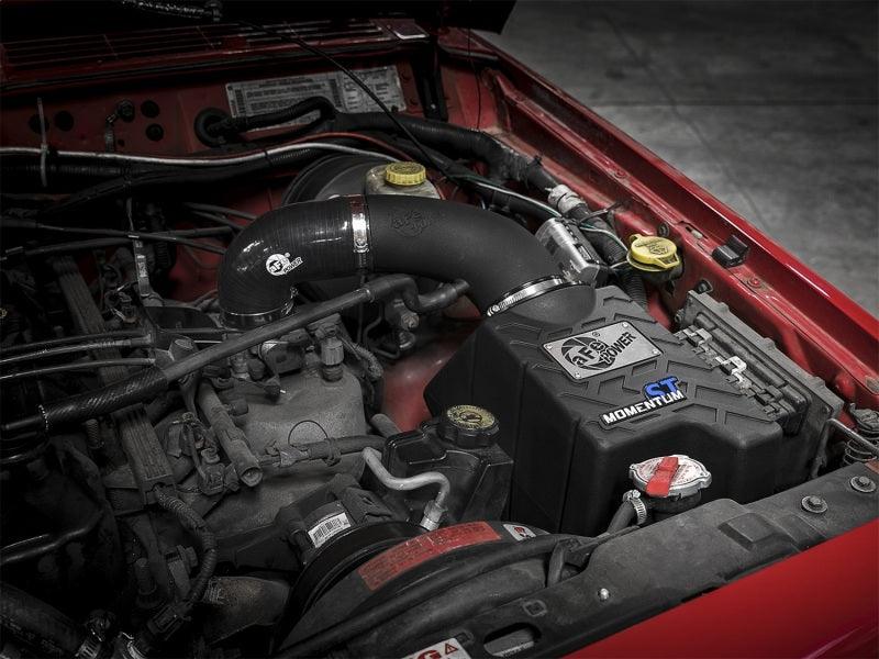 aFe Momentum ST Pro DRY S Cold Air Intake System 97-01 Jeep Cherokee (XJ) I6 4.0L | Too Fast Autoparts | Order Online