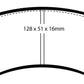 EBC 91-93 Nissan NX 2.0 (ABS) Yellowstuff Front Brake Pads