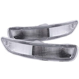 ANZO 1993-1997 Toyota Corolla Euro Parking Lights Chrome | Too Fast Autoparts | Order Online | Canada & USA Shipping