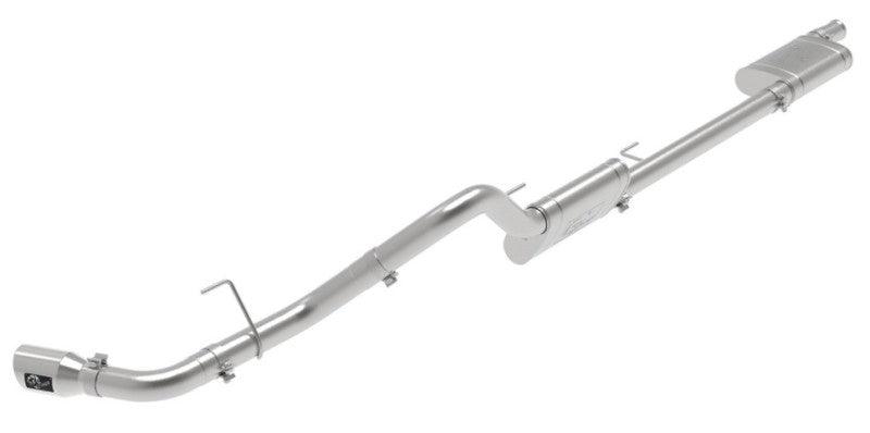 aFe Apollo GT Series 409 Stainless Steel Cat-Back Exhaust 2020 Jeep Gladiator 3.6L - Polished Tip | Too Fast Autoparts | Order Online