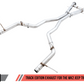 AWE Tuning 2020 Jeep Grand Cherokee SRT/Trackhawk Track Edition Exhaust - Use w/Stock Tips