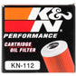 K&N Honda/Kawasaki/Polaris/Suzuki 1.969in OD x .469in ID x 1.438in H Oil Filter