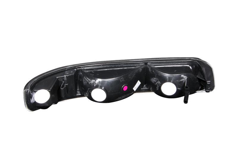 ANZO 1999-2002 Chevrolet Silverado 1500 Euro Parking Lights Black w/ Amber Reflector | Too Fast Autoparts | Order Online | Canada & USA Shipping
