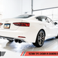 AWE Tuning Audi B9 S5 Sportback Track Edition Exhaust - Non-Resonated (Black 102mm Tips)
