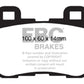 EBC 08-13 Infiniti FX50 5.0 Yellowstuff Rear Brake Pads