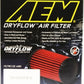AEM Air Filter, 3inFLG/ 5inOD/ 6-1/2inH Dry Flow