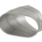 Vibrant Horizontal 304 SS Nominal 3in. Oval / 2.95in. Centerline Radius, 15 degree per cut -Set of 3