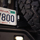 DV8 Offroad 21-23 Ford Bronco Rear License Plate Relocation Bracket